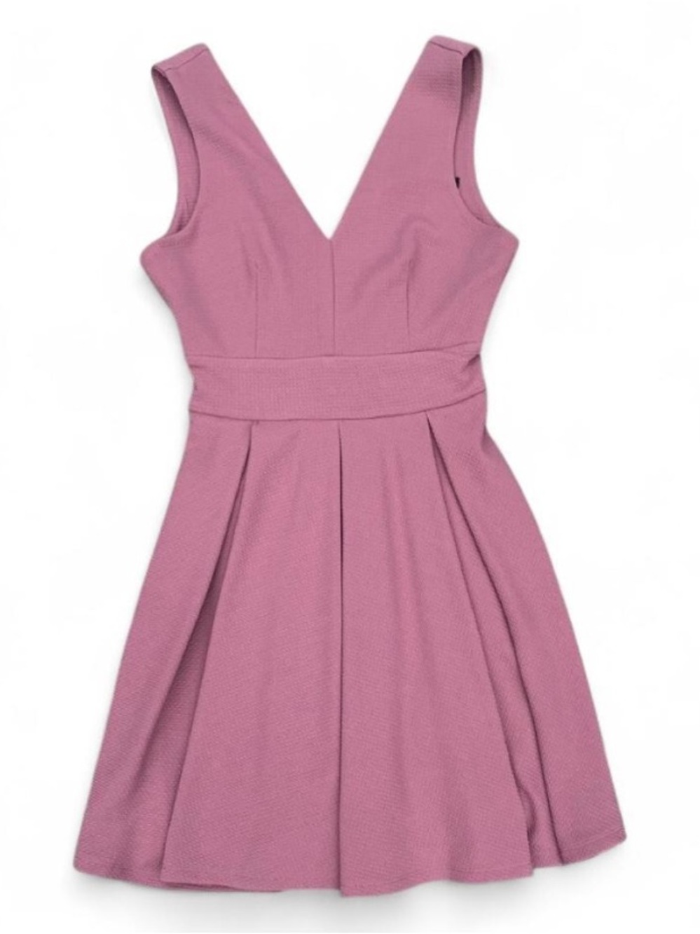 Soft Girl Coquette Pink Pleated Mini Dress